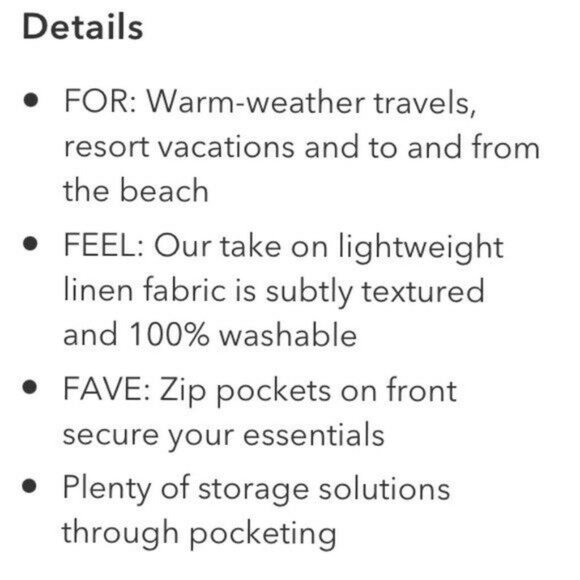 Athleta Cabo Linen Textured Wide Leg Pant - Picture 8 of 15